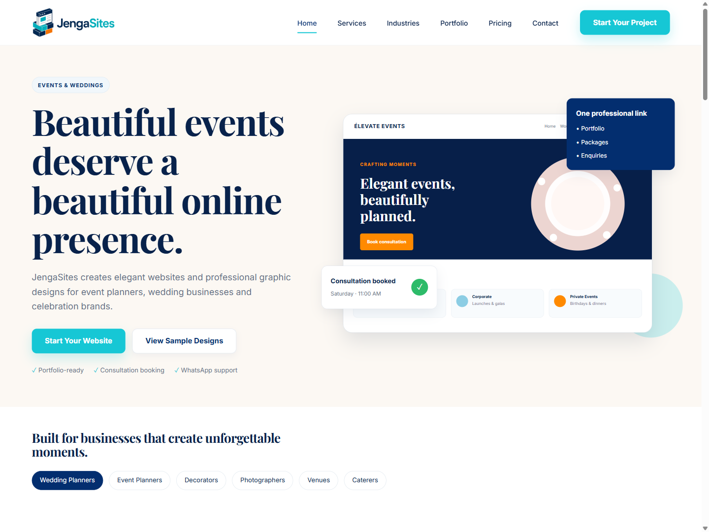 Events & Weddings